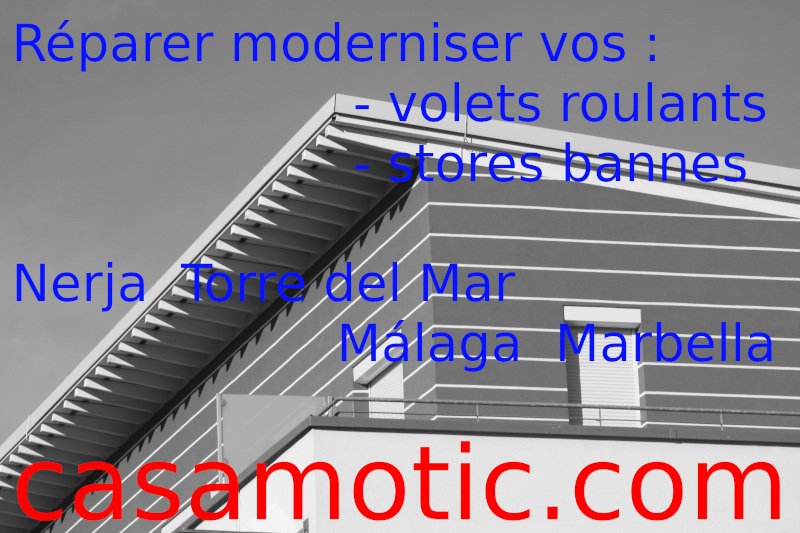 rentoilage réparation et motorisation de stores bannes